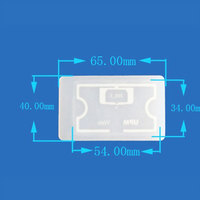 Étiquette de blanchisserie RFID EPC Gen2 pour le suivi uniforme-Logo personnalisé et service d'encodage