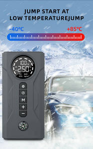 16000 мАч аварийный аккумулятор на солнечной батарее 2000A грузовик и мотоцикл мощный стартер с воздушным компрессором 2000A куб - Product Image 3