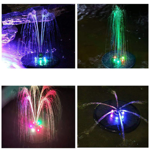 <span class=keywords><strong>Fontaine</strong></span> d'eau extérieure OEM DD3036 avec 8 buses interchangeables, <span class=keywords><strong>fontaine</strong></span> solaire pour oiseaux (colibris), pompe pour piscine et jardin - Product Image 3