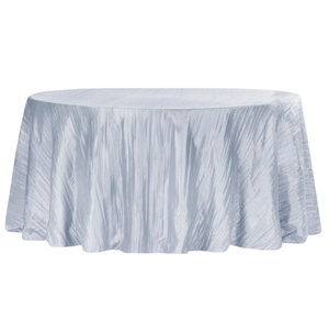 Vente en gros de grande nappe ronde au design de luxe, nappe tissée unie de qualité hôtelière - Product Image 2