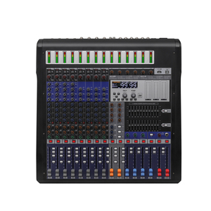 Mezclador <span class=keywords><strong>de</strong></span> Audio USB Profesional <span class=keywords><strong>de</strong></span> 12 Canales y Consola <span class=keywords><strong>de</strong></span> Mezcla para Escenario, Sonido en Vivo, <span class=keywords><strong>DJ</strong></span>, Grabación en <span class=keywords><strong>Estudio</strong></span> - Product Image 1