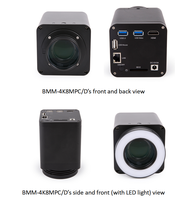 Microscope numérique 4K BestScope BMM-4K8MPC à longue distance de travail, zoom 18X, mise au point automatique, caméra industrielle pour la réparation de circuits imprimés et la soudure