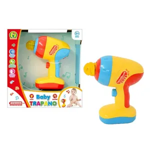 ของเล่นสว่านเจาะสำหรับเด็กพร้อมไฟและเสียง สำหรับเด็กอายุ 12 เดือนขึ้นไป - Product Image 1