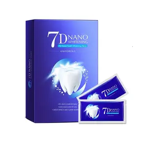 Фирменный Логотип, высокое качество, натуральный непероксид, 3D полоски для отбеливания зубов с пероксидом