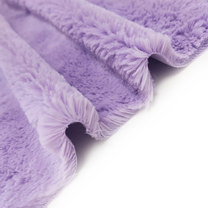 Kingcason-tela de piel de conejo de imitación a cuadros para el hogar, textil/Manta, 100% poliéster, precio competitivo - Product Image 6