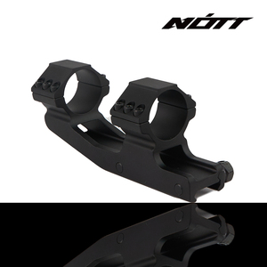 ขายึดกล้องเล็ง NOTT สำหรับท่อขนาด 30 มม., ความสูงตรงกลาง 1.4 นิ้ว สำหรับการล่าสัตว์และอุปกรณ์ออปติกกลางแจ้ง, พร้อมตัวหนีบแบบสามสกรู - Product Image 2