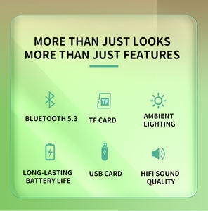 FANSBE Tente de camping en plein air, fête, portable, 2 microphones, <span class=keywords><strong>karaoké</strong></span>, haut-parleur Bluetooth avec lanterne de camping à LED - Product Image 4