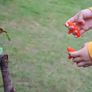 Serra de aço inoxidável para uso ao ar livre, corda de mão para sobrevivência, caminhadas e acampamento, mini serras de bolso de aço inoxidável