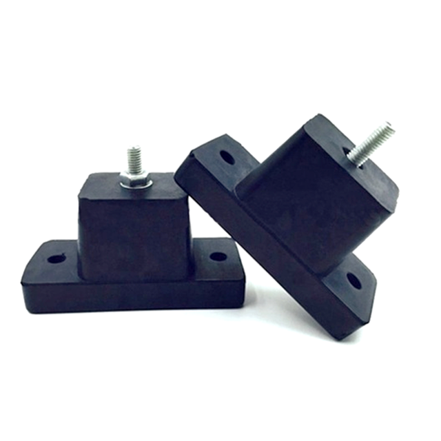 Industrial Anti-Vibration Shock Absorber Rubber Mount Pad for Motors/Compressors/Machines NBR/EPDM/Nature Rubber 30-90 Shore