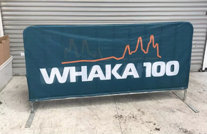 Açık reklam özel Logo baskılı kahve dükkanı restoran sokak kalabalık Windbreak emniyet afiş ile kaldırım Cafe bariyer - Product Image 2