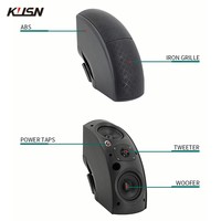Speaker Dinding 40W mengesankan individu Tweeter Woofer cakupan liar Fashion Speaker pasang dinding untuk sistem Pa