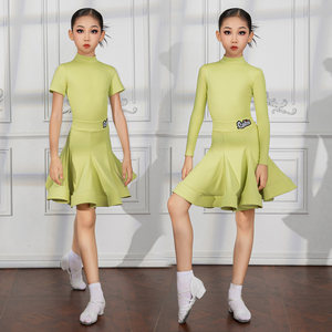 Costumes de <span class=keywords><strong>danse</strong></span> latine pour enfants, tenues de compétition professionnelles, costumes pour examens d'art de niveau avancé, tenues de performance - Product Image 5
