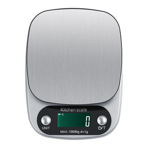 เครื่องชั่งผงกาแฟอิเล็กทรอนิกส์ใช้ในครัวเรือนเครื่องชั่งสำหรับการอบอาหารกระทะสแตนเลสชั่งน้ำหนัก - Product Image 1