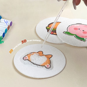 Aangepaste Magische Schuimtextuur Tekentafel Voor Gezwollen Schuim Schilderen Creatieve Kunstwerken Knutselprojecten - Product Image 3