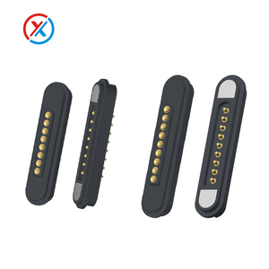 Hochwertiger Magnetischer Pogo-Pin-Steckverbinder mit 2, 3, 4, 5, 6, 7, 8, 9 Pins, 2,2 mm Abstand, Federbelasteter Magnetischer Pogo-Pin-Anschluss - Product Image 5