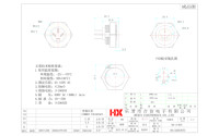 Connecteur femelle HX Factory Direct DS Din DS-3-07C à filetage femelle, montage sur panneau PCB noir, connecteur de prise DIN, connecteur de prise femelle