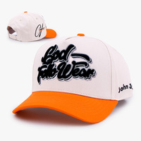 Fabricante de Gorras, Gorra de Béisbol Personalizada al por Mayor, Gorras de Diseño de Dos Tonos, Gorra de Béisbol Bordada en 3D para Exteriores