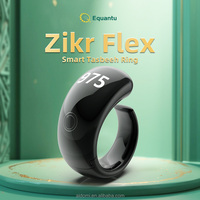 Bague électronique intelligente de prière (Zikr Tasbeeh) SQ976 avec contrôle via application iOS, affichage OLED, chargement sans fil, étanchéité IP67 et IA