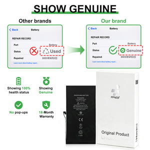 <span class=keywords><strong>แบ</strong></span><span class=keywords><strong>ต</strong></span>เตอรี่แท้สำหรับ <span class=keywords><strong>iPhone</strong></span> 12 13 Mini 14 15 Pro Max <span class=keywords><strong>แบ</strong></span><span class=keywords><strong>ต</strong></span>เตอรี่สำหรับทดสอบ 100% สภาพใหม่ 0 รอบการใช้งาน - Product Image 2