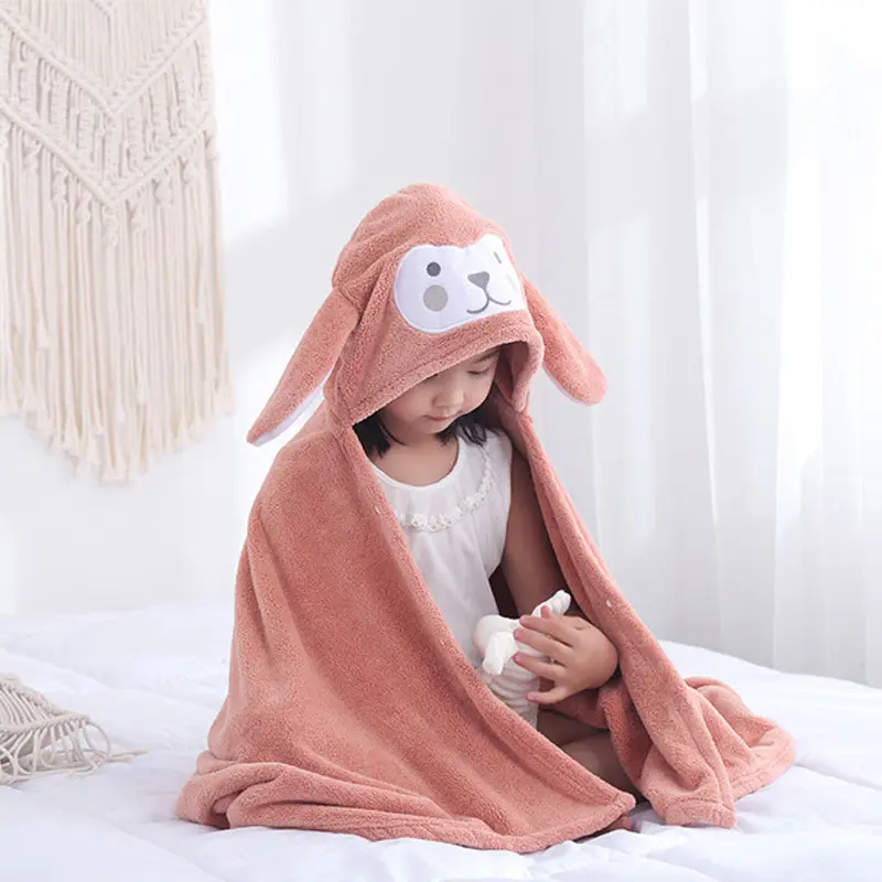 2023 New Manufacturer Price Baby Bath Towel with Hooded Ultra Soft and Absorbent Toddlers Bathrobe Newborn Blanket Shower Gifts