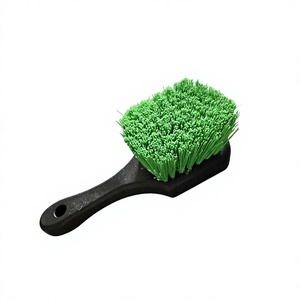 <span class=keywords><strong>Brosse</strong></span> à pneus de voiture à poils rigides et manche court, <span class=keywords><strong>brosse</strong></span> de nettoyage robuste en plastique pour jantes de voiture, pour le detailing automobile - Product Image 6