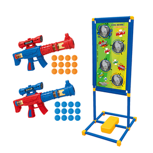 An Toàn Bọt Quả Bóng Mềm Bullet Cầm Tay Không Khí Powered Súng Đồ Chơi Cho 5 Năm Tuổi Chàng Trai Với Di Chuyển Chụp Điện Mục Tiêu Đứng Trò Chơi - Product Image 1