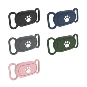 latest cartoon design cat paw cute smart tag 2 gps tracker cover silicone case IP68 waterproof antilost for samsung smarttag 2