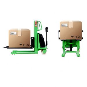 รถยกกึ่งไฟฟ้า รถยกไฟฟ้า รถบรรทุกไฮดรอลิกสำหรับขนถ่ายสินค้า - Product Image 2