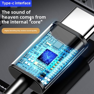 Type-C in-ear Tai nghe JL Chipset Tai nghe có dây tương thích với cho HuaWei cho Samsung OPPO cho XIAOMI VIVO Honor - Product Image 4