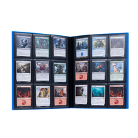Benutzer definierte 4-9-12Pockets Fotoalbum Binder mit PP-Abdeckung für Sammelkarten sammler Hobbyisten Yugioh