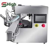 Machine de remplissage automatique de sauce tomate debout Machine de remplissage de poche de bec de liquide de jus de crème Machine de capsulage d'étanchéité
