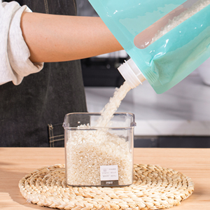 Nouveaux sacs de scellage <span class=keywords><strong>sous</strong></span> <span class=keywords><strong>vide</strong></span> pour le riz, les céréales, les haricots Ensemble de sacs de stockage des aliments hermétiques et la pompe à <span class=keywords><strong>vide</strong></span> Compatible avec <span class=keywords><strong>FoodSaver</strong></span> - Product Image 5