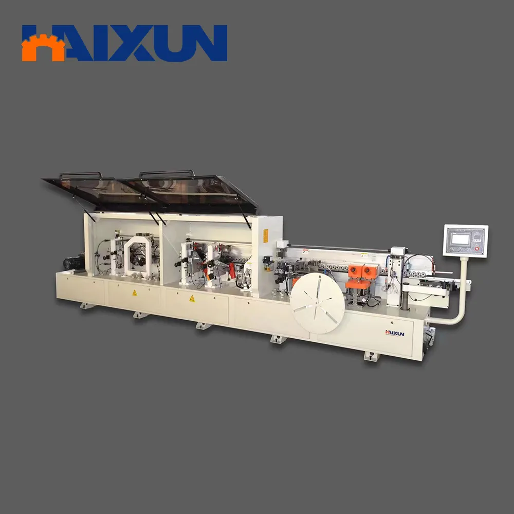 HAIXUN-máquina de anillado de bordes para carpintería, enrutador de bordes automático multifunción Cnc para armarios 468J