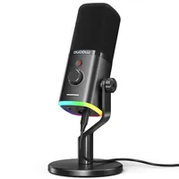 Pour MAONO PD100X Dynamic RGB Gaming Microphone XLR Connecteur Logiciel Réduction du bruit pour une expérience d'enregistrement améliorée