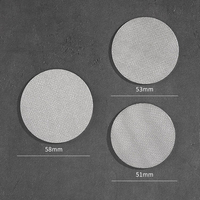 Grille filtrante pour porte-filtre à expresso 150μm en acier inoxydable, pour une distribution d'eau améliorée et un groupe tête plus propre