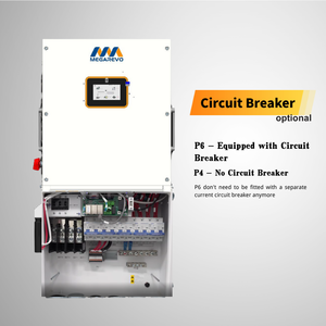 <span class=keywords><strong>48V</strong></span> 메가레보 저전압 배터리 12kW 16kW 분리형 순수 정현파 하이브리드 태양광 인버터 4 MPPT 태양광 충전 컨트롤러 - Product Image 2
