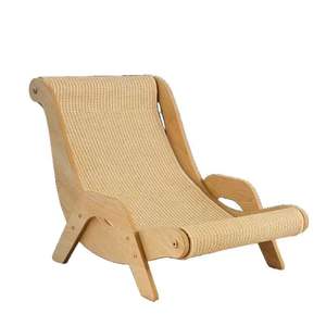 Modernes, umweltfreundliches Katzenliege-Sofa mit Hängematte, Kratzbaum, abnehmbarer, waschbarer Katzenkratzmatte und -auflage - Product Image 3