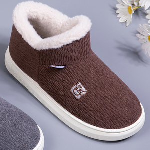 Haute qualité mâle coton pantoufles hiver chaud anti-glissant décontracté extérieur chaussures <span class=keywords><strong>de</strong></span> marche pour papa Style vieil homme automne - Product Image 2