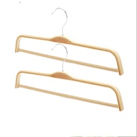 Cintre en bois antidérapant pour vêtements, cintre en bois pour jupe, kimono, cintre en bois pour costume homme, cintre en bois pour pantalon