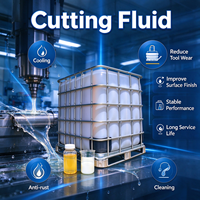 Fluide de coupe métallique hydrosoluble à dissipation rapide de la chaleur, refroidissement et lubrification en un seul produit
