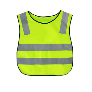 Gilet di sicurezza per bambini personalizzato ad alta visibilità uniforme di sicurezza per bambini gilet di sicurezza geometra gilet riflettente per bambini - Product Image 1
