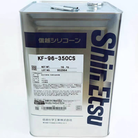 Huile de silicone de qualité industrielle Shin-Etsu KF-96-350CS 350cSt, fluide de silicone diméthylique 1kg, lubrifiant haute performance