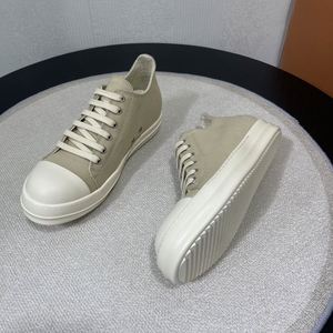 Owens Low-Top Satin Design <b>Canvas</b> Women's Casual Shoes Thick-Soled with Lace-Up Closure for Autumn - Product Image 2