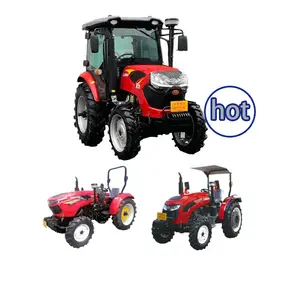 Shuangli farm machine 85hp 90hp 4wd farm 4X4 tractor agricultural tractor