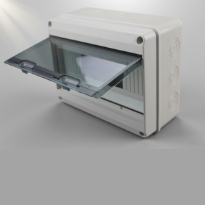 Лидер продаж: Распределительный щиток OEM из АБС-пластика, водонепроницаемый IP65, на 12 модулей, с автоматическими выключателями MCB, сертифицированный CE, модель JINHAI HTK-12, 220-380В, 150А - Product Image 2