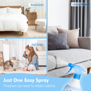 400ml Fresh Cotton Scented <b>Fabric</b> <b>Spray</b> Factory Anti-Electrostatic Deodorization for Laundry and <b>Fabric</b> Care - Product Image 6