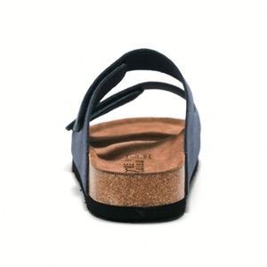 Pantoufles simples à semelle souple pour hommes, sandales de plage rétro à fleurs, antidérapantes, confortables, chaussures décontractées pour hommes - Product Image 3