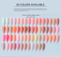 Kit de vernis à ongles en gel 15ml sans HEMA, base caoutchouc, dissoluble, fournitures professionnelles pour salons, vente en gros, OEM, marque privée, ODM