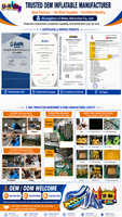 Prix usine en gros gonflable knock out jeu gonflable dodge ball gonflable boule de démolition pour un usage commercial