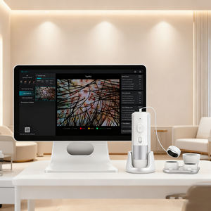 Analyseur de cheveux intelligent AI, analyseur de peau, analyse du cuir chevelu, soin du cuir chevelu avec stockage de données cloud, machine d'analyse des cheveux - Product Image 1